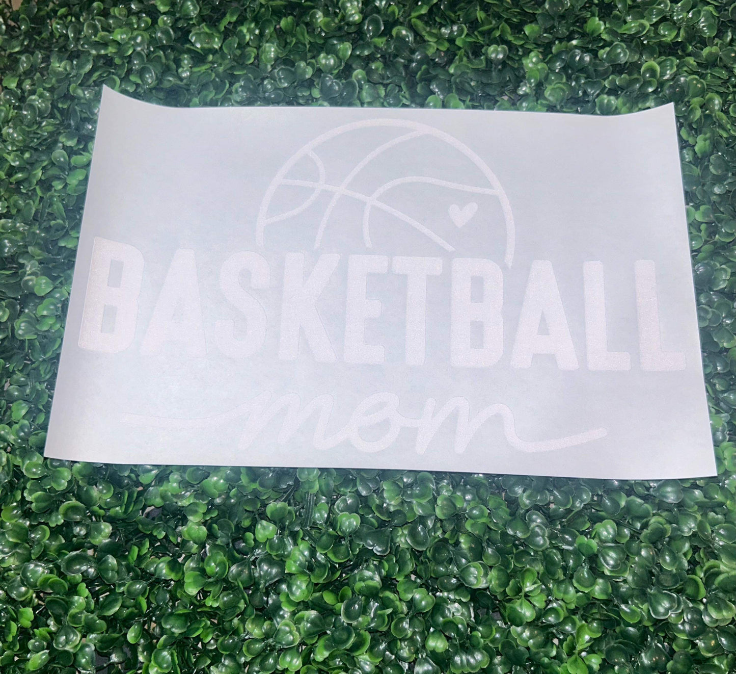 Basketball Mom Screen Print Heat Transfer