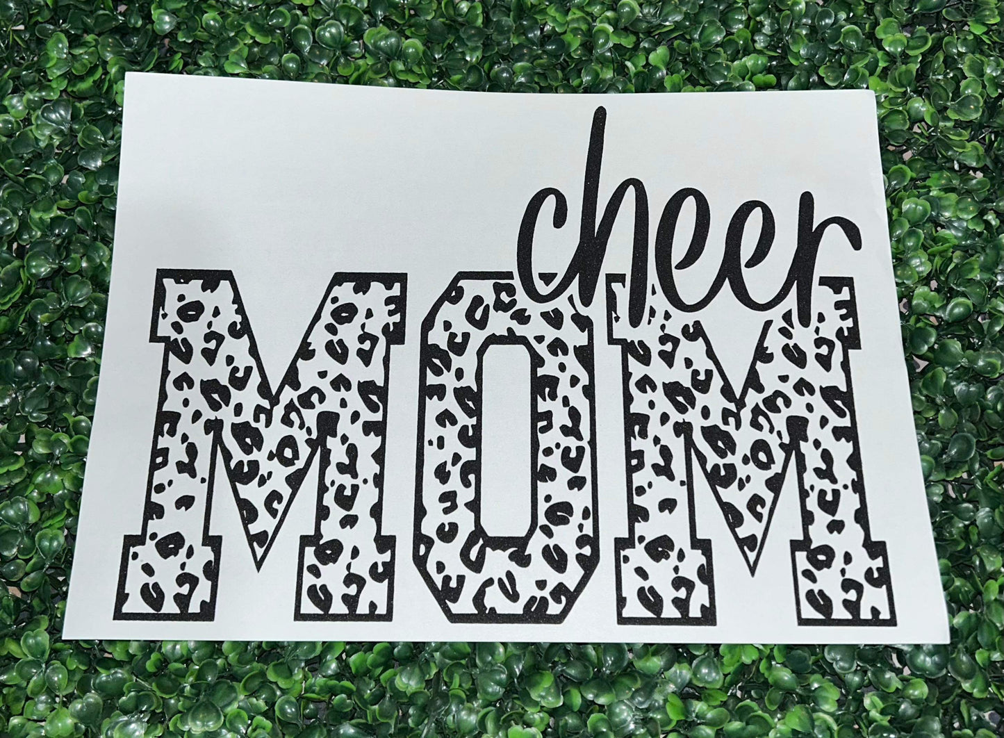 Cheer Mom - Screen Print Heat Transfer