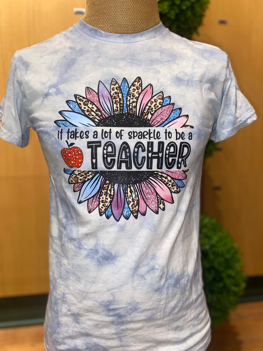 Teacher sunflower unisex tshirt